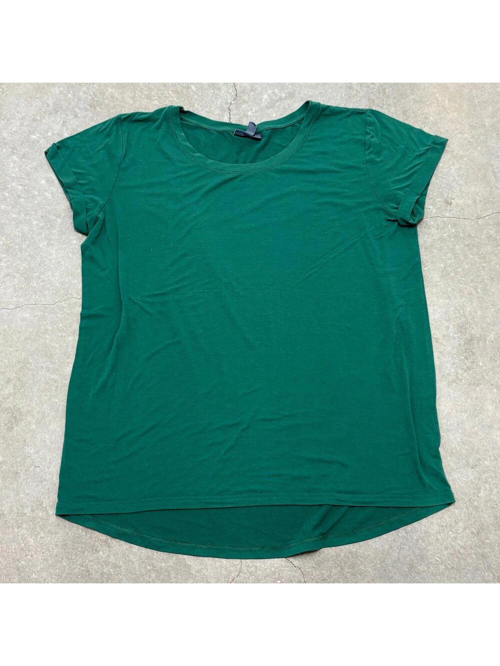 Modcloth Plain Green T Shirt